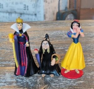 Disney PVC Princess Snow White and Villains Figurine Set